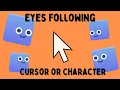 How to Create Eyes That Follow a Character or the Mouse Cursor - Unity 2D Tutorial