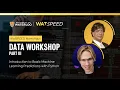 Introduction to Basic Machine Learning Predictions with Python Data Workshop Part III