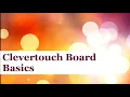 Clevertouch Board Tutorial