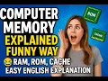 Computer Memory Explained in Hindi Types of Memory RAM ROM Cache Virtual Memory