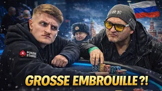 JBZZ S'EMBROUILLE AVEC UN RUSSE A UNE TABLE DE POKER !