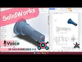 SolidWorks 3D CAD EXERCISES 110 StudyCadCam Solution Tutorial