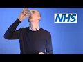 Problems swallowing pills Pop bottle technique NHS