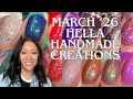Hella Handmade Creations March 2026 Live Swatches