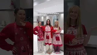 Can You Guess WHO Baked The Cake Christmas Bakeoff Shorts 