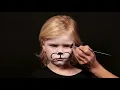Face paint example Dog Dalmatian