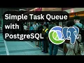 Download Lagu Building a simple concurrent task queue on PostgreSQL only with Clojure code sample