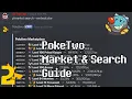 PokeTwo Market Guide How to Search Filter Pokemon in the Market