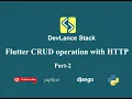Rest API CRUD operation with part-2