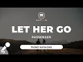 Download Lagu Let Her Go - Passenger (Piano Karaoke)