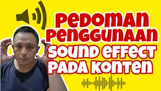 bolehkah penggunaan sound effect efek suara dari capcut aplikasi pihak ketiga