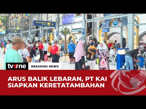 Kedatangan Penumpang di Stasiun Pasar Senen Masih Tinggi
