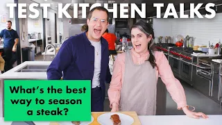 Professional Chefs Answer 14 Common Steak Questions Test Kitchen Talks Bon Appetit