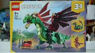LEGO Creator 31161 Medieval Dragon - LEGO Speed Build Review