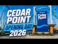 CEDAR POINT OPENING DAY 2026 BIG CROWDS LONG LINES AND RIDE CLOSURES