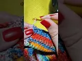 Joining the round and turning - linked double crochet stitch