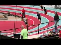 Nick Schweiker competes in 400m at the Great Southwest Indoor Track Meet