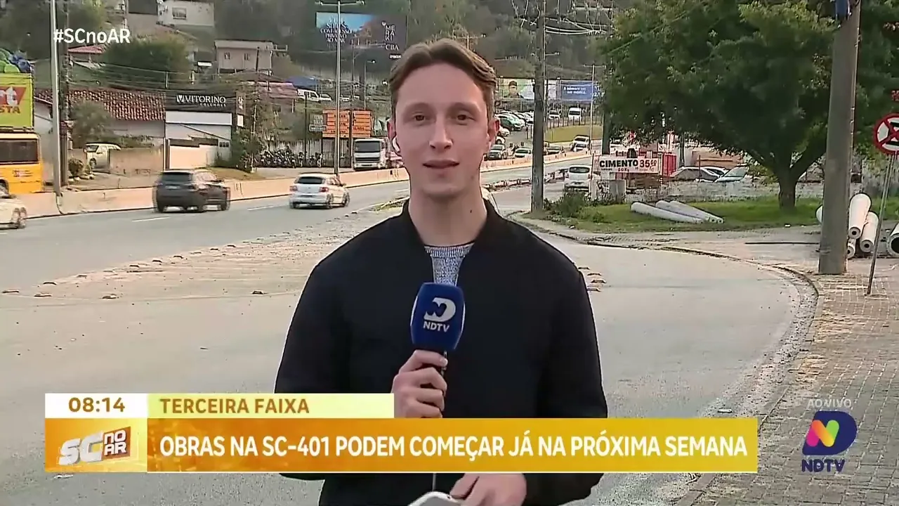 Terceira faixa: obras na SC-401 podem começar já na próxima semana