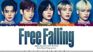TXT - 'Free Falling' Lyrics [Color Coded_Han_Rom_Eng]