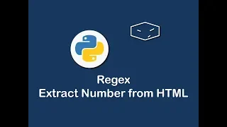 regex extract number from html in python