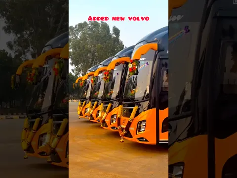 Volvo 9600✨ll Luxury bus Surat ll Sleeper luxury bus #reels #viral #trending #luxury #volvo #Travels