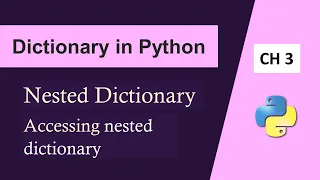 Python Tutorial For Beginners in Hindi - 147 Accessing Nested Dictionary Nested Dictionary Python