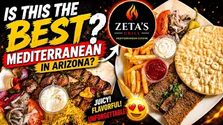 Is This the BEST Mediterranean Restaurant in Arizona Zeta s Grill Review