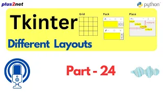 Understanding Layout Management in Python Tkinter - Grid Pack and Place