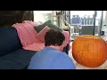 Jack and Sally Hyperlapse pumpkin Carving