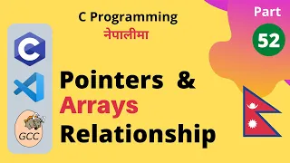 Pointers and Arrays Relationship C Programming Tutorial in Nepali