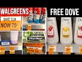 Walgreens FREE DOVE BODY WASH until AUG 22