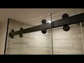 Sliding Shower Door ACTUALLY FRAMELESS