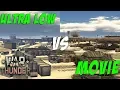 ULQ VS MOVIE Is It That Bad - War Thunder Graphics Comparison