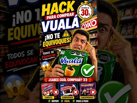 ¡TODOS SE EQUIVOCAN❌ al COMPRAR los MEJORES VUALÁ SORPRESA🥐 en OXXO! 😱