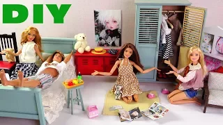 Download ★DIY바비 인형침대,옷장,캐비닛 만들기!!구관,육일돌용★How to make Barbie Bed Closet Cabinet/Doll furniture DIY MP3