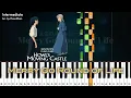 Intermediate Merry Go Round Of Life Howl s Moving Castle Piano Tutorial Original Key