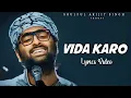 Download Lagu Arijit Singh: Vida Karo (Lyrics) | Amar Singh Chamkila | Jonita Gandhi, A.R Rahman, Irshad Kamil