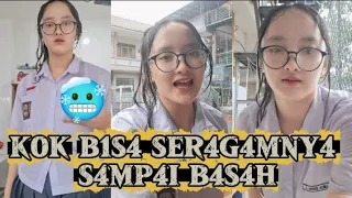 live blunder tiktok siswi yang kehujanan