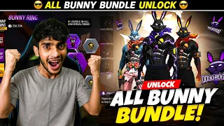 i got 3 bunny bundles free fire max