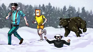 КАК РОДИТЕЛИ ДОБИРАЛИСЬ В ШКОЛУ.. ПРО ЭТО СДЕЛАЛИ ИГРУ