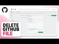 How to Delete a File from a GitHub Repository Undo Accidental Upload
