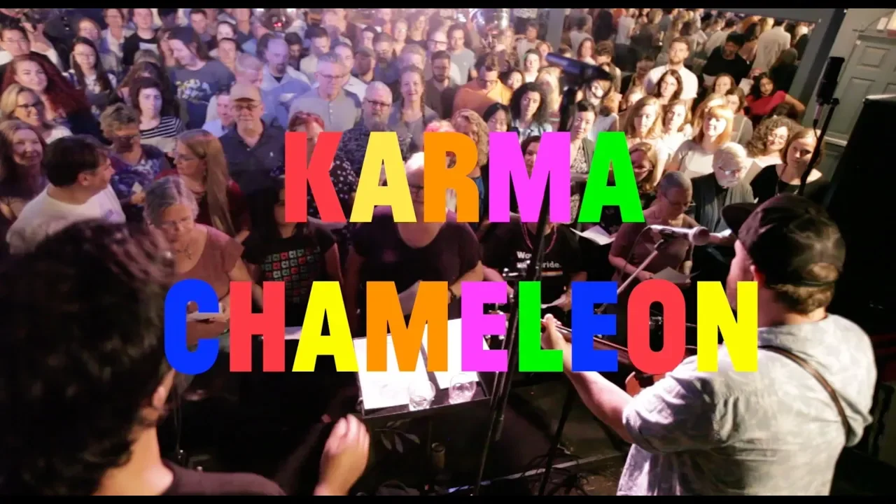 Choir! Choir! Choir! sings Culture Club - Karma Chameleon