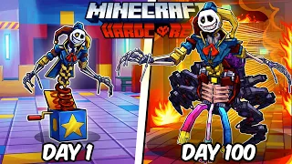 I Survived 100 Days as THE PROTOTYPE in Hardcore Minecraft!