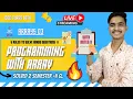 Solving Semester 2 Specimen Questions of Array Rules to Solve With Notes Array 03 ICSE 10