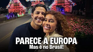 PARECE A EUROPA MAS FICA NO BRASIL 😱 viagem comemorando 1 ano de casados