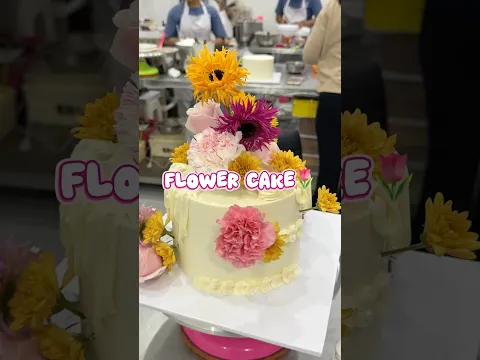 Flower cakee🌷😍🩷🩷 cantik kannn???