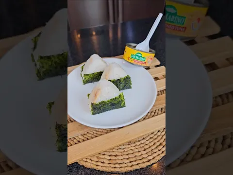 Tuna onigiri; simple, filling, and packed with a little surprise in every bite. 🍙