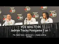 Jadrian BAM Tracey With Awadd After a VCU Win