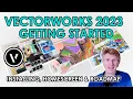 Vectorworks 2023 Getting Started Installing Homescreen Roadmap