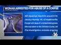 Woman arrested for abuse of a corpse in Christian County